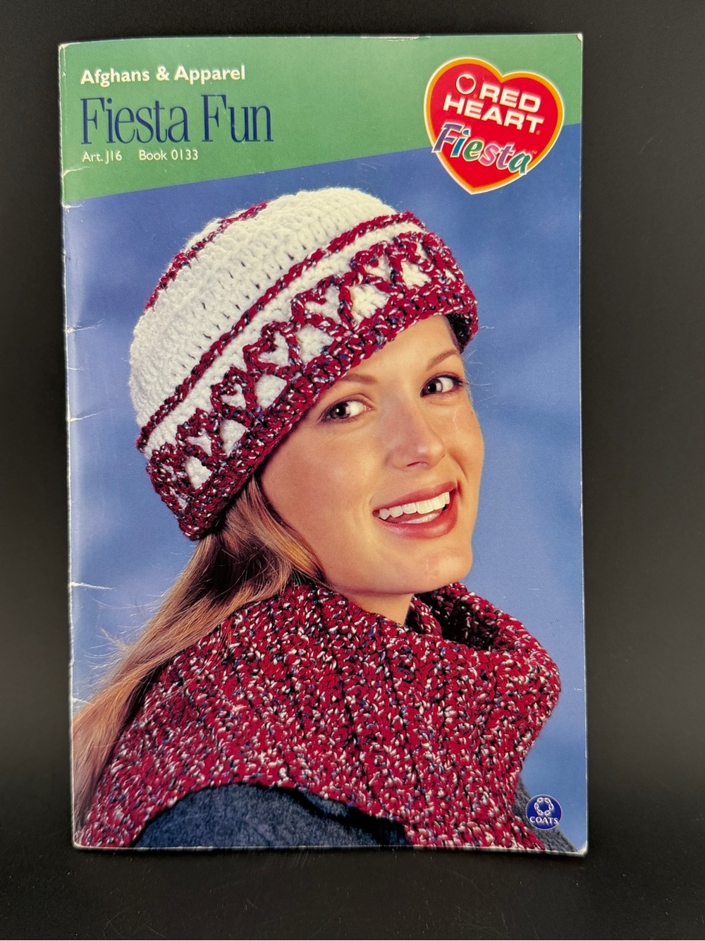 Vintage Fiesta Fun By Red Heart Fiesta No.0133-Coats & Clark Book